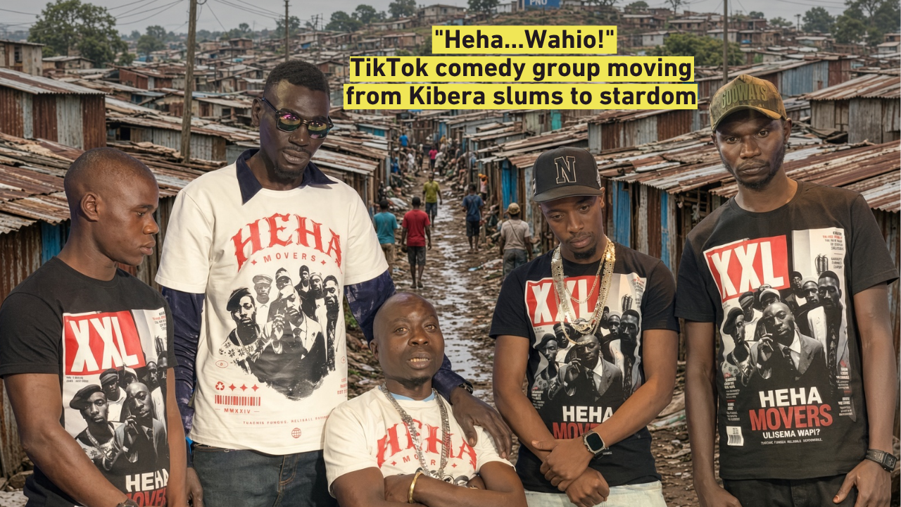 From Kibera comedy to viral business: Heha Movers' rise