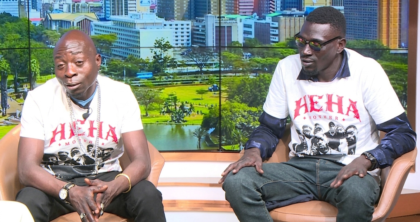 Heha Movers’ CEO and HR during an interview at CGTN Africa Studios, Nairobi, Kenya, September 8, 2026./CGTN Africa
