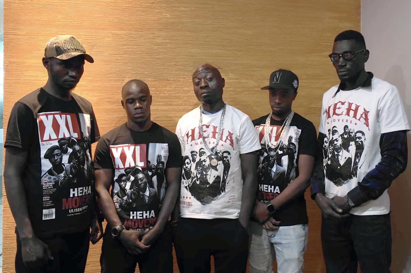 Heha Movers pose at the CGTN Africa offices, Nairobi, Kenya, September 8, 2026./CGTN Africa