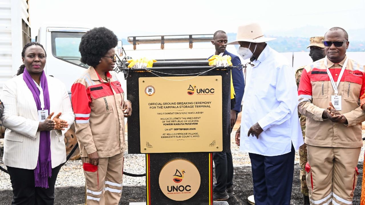 Uganda breaks ground for 320-million-liter petroleum storage terminal
