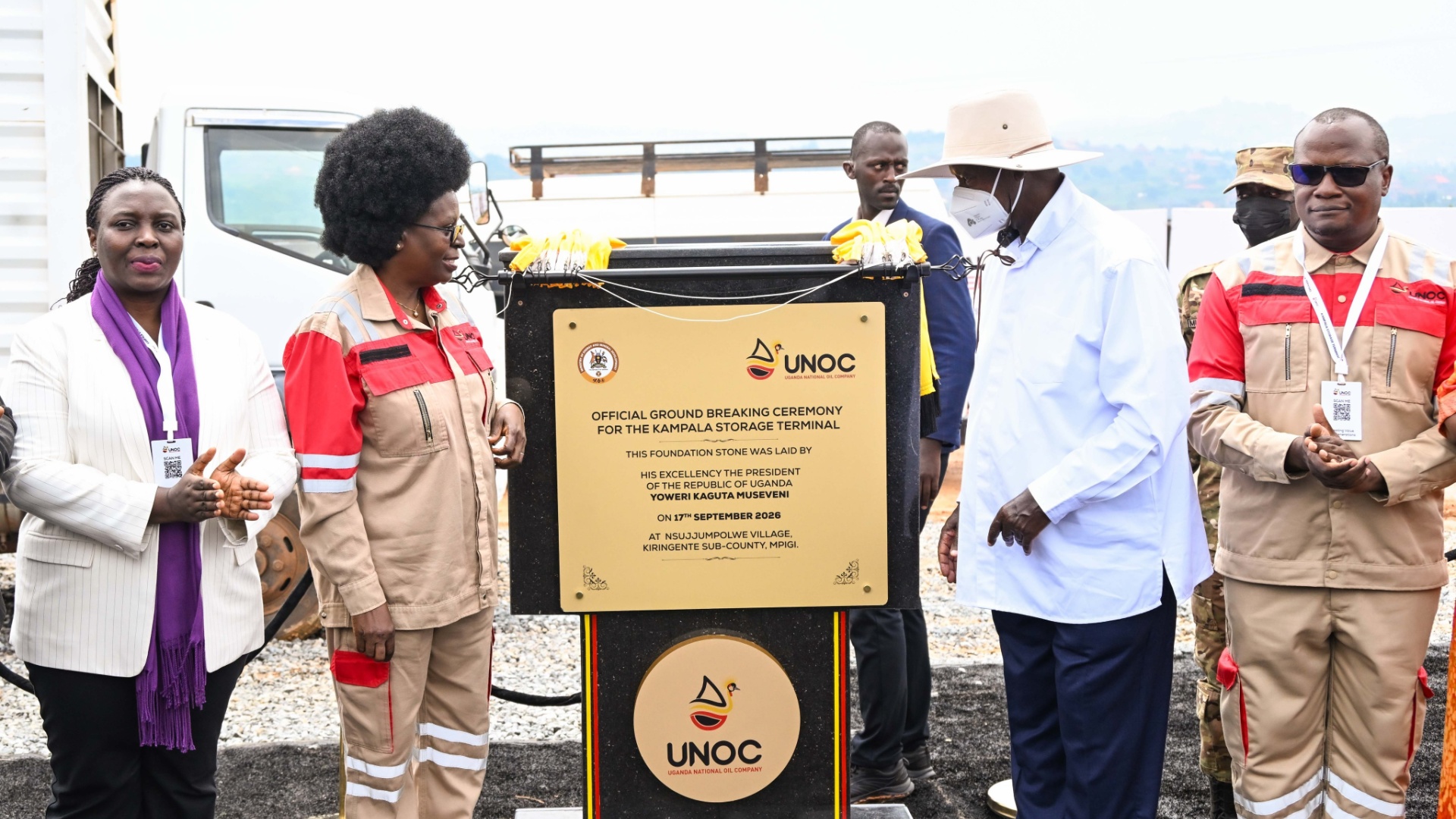  Uganda breaks ground for 320-million-liter petroleum storage terminal