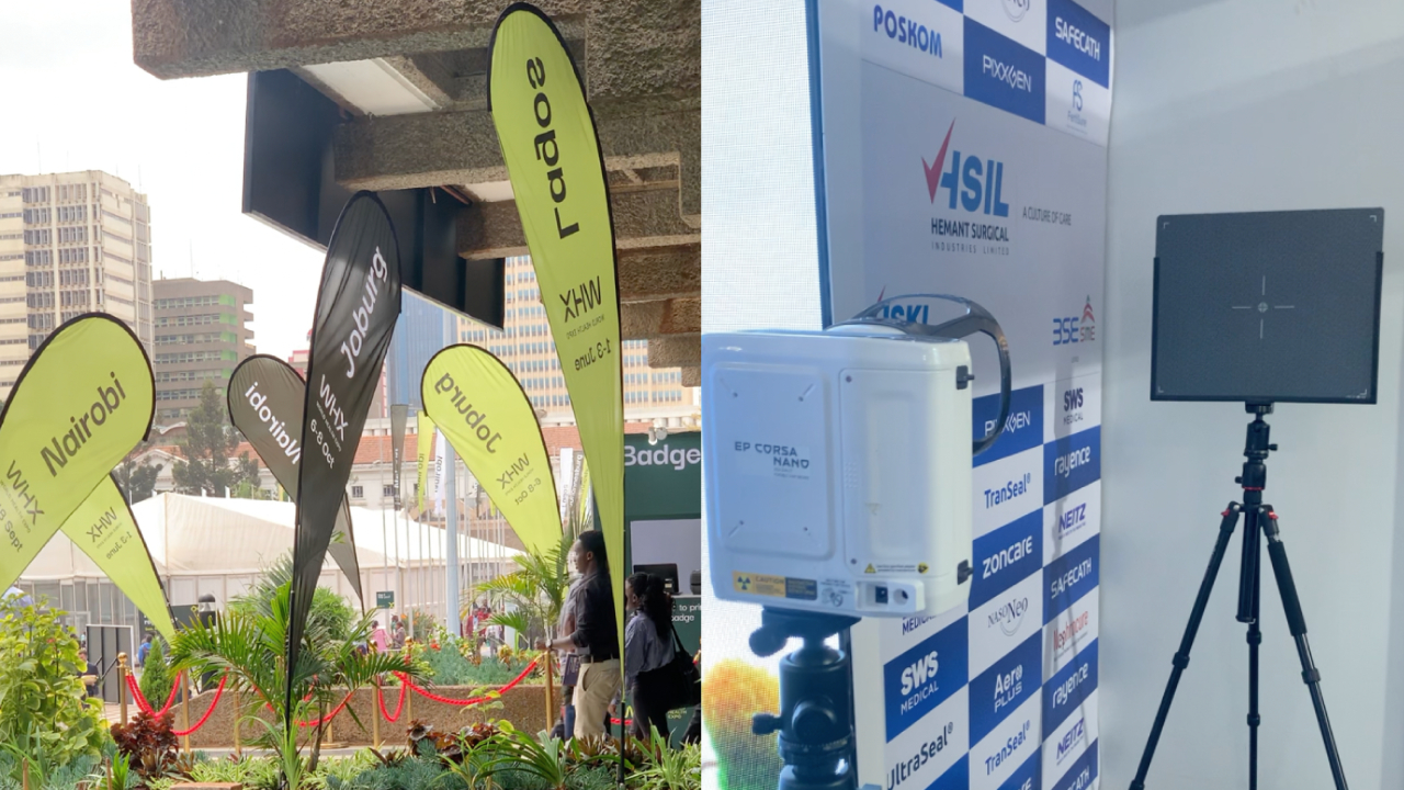 Portable X-ray among technologies displayed at Nairobi health expo