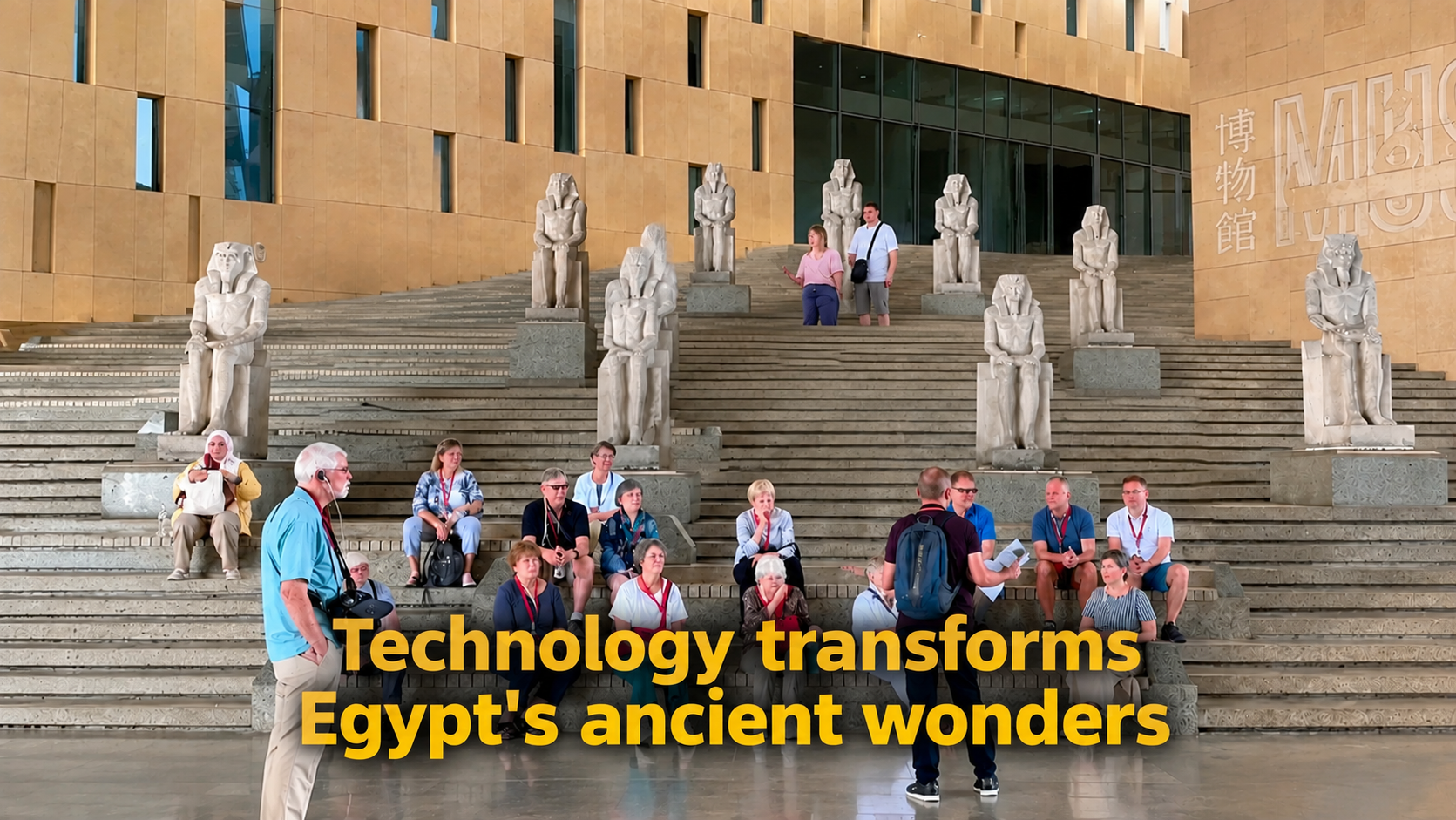 Technology transforms Egypt's ancient wonders