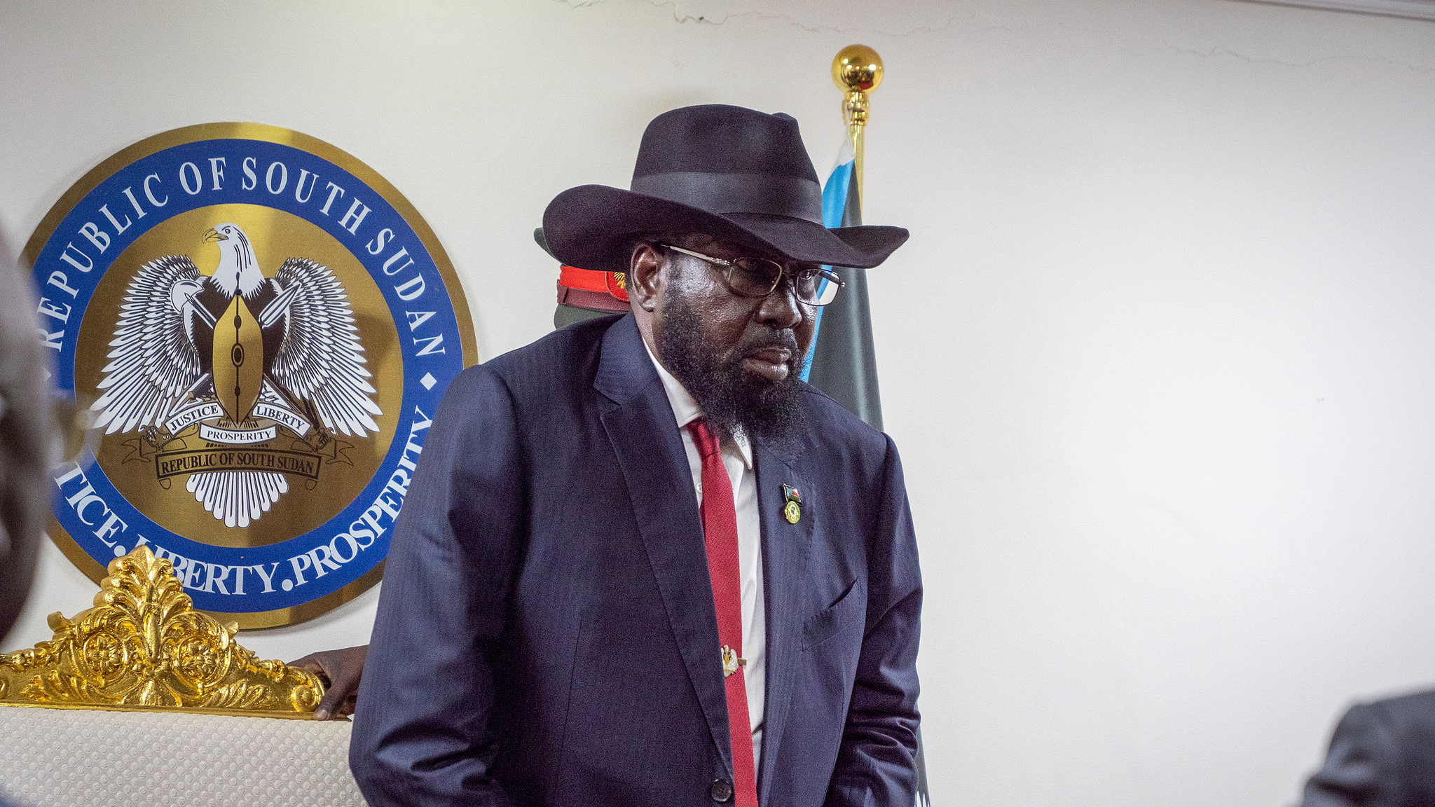 South Sudan's President Salva Kiir Mayardit in Juba, South Sudan, March 7, 2025. /VCG