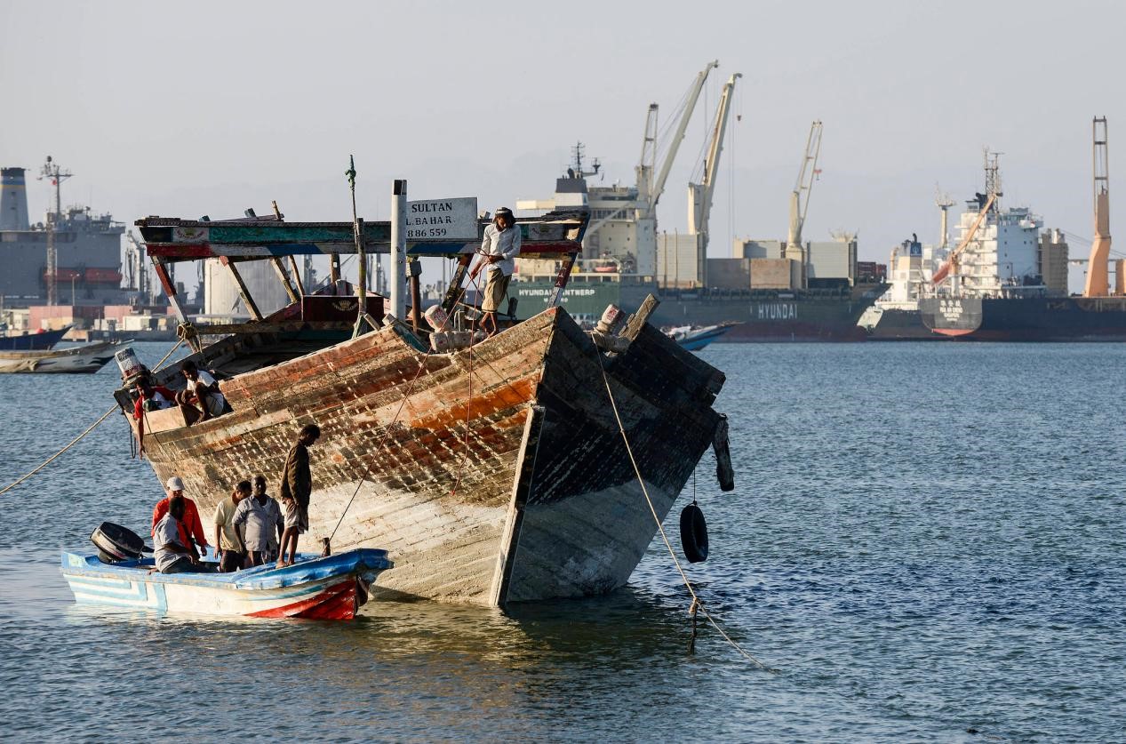 A view of the Djibouti port, which handles most of Ethiopia’s imports and exports./VCG