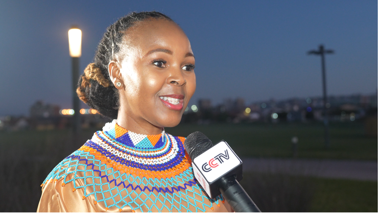Lulama Siqithi, a transformation specialist at South Africa’s Industrial Development Corporation, speaks during an interview in Gqeberha, South Africa, October 28, 2026. /BAIC FOTON International