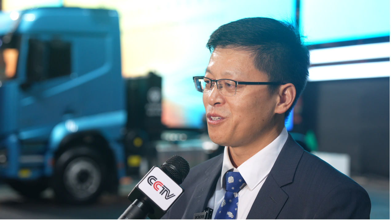 Wu Zongtian, president of BAIC FOTON International, speaks during an interview in Gqeberha, South Africa, October 28, 2026. /BAIC FOTON International