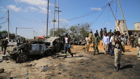 Two Killed, 20 Wounded In Car Bomb Explosion In Somalia - CGTN