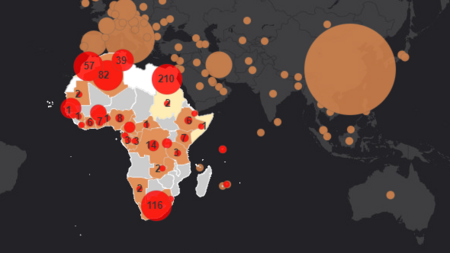 More than 600 confirmed cases of COVID-19 in Africa - CGTN